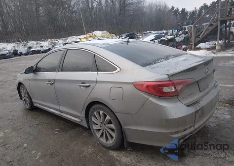 2016 Hyundai Sonata Sport z USA, uszkodzony, nr VIN 5NPE34AF0GH262377
